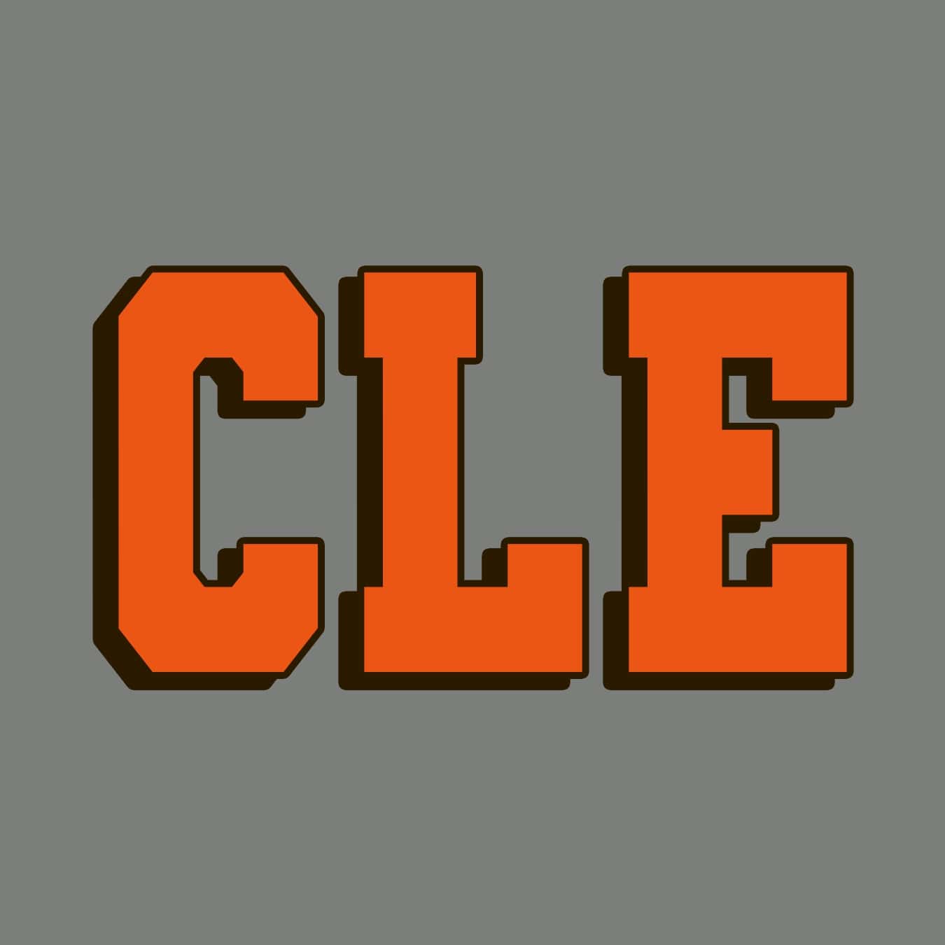 CLE Orange and Brown