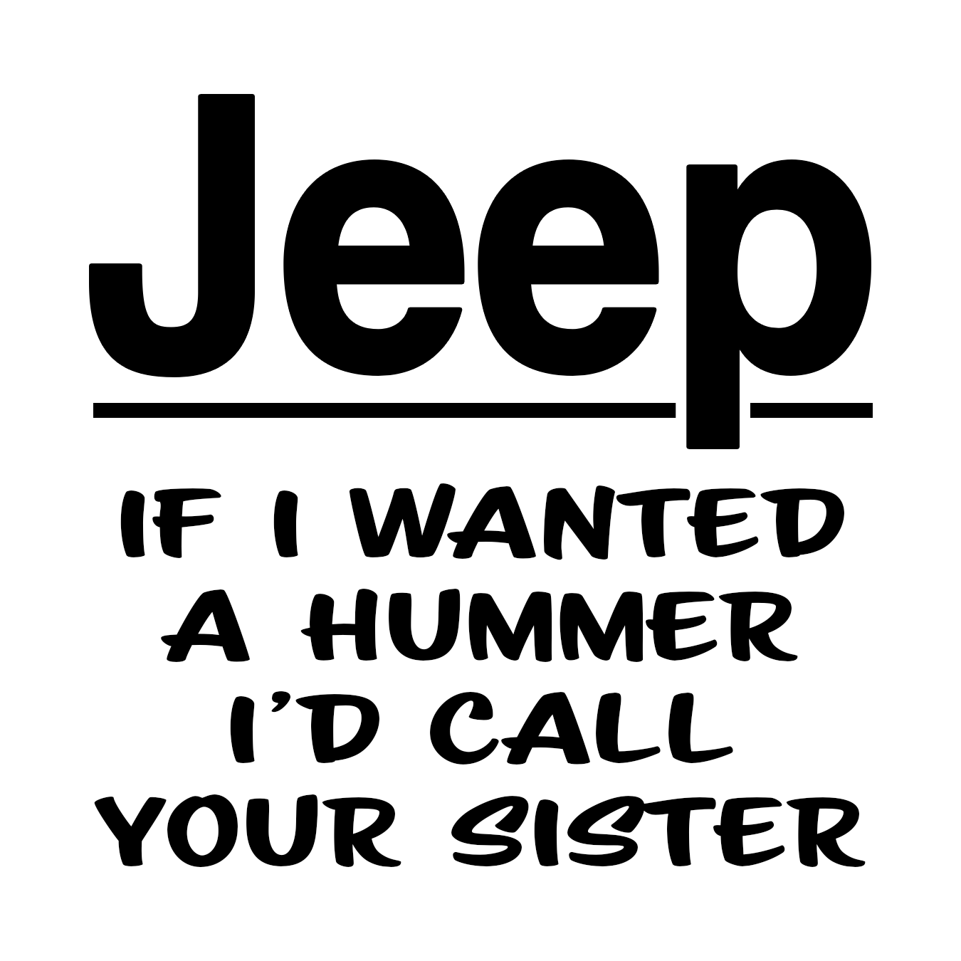 Jeep Hummer Funny