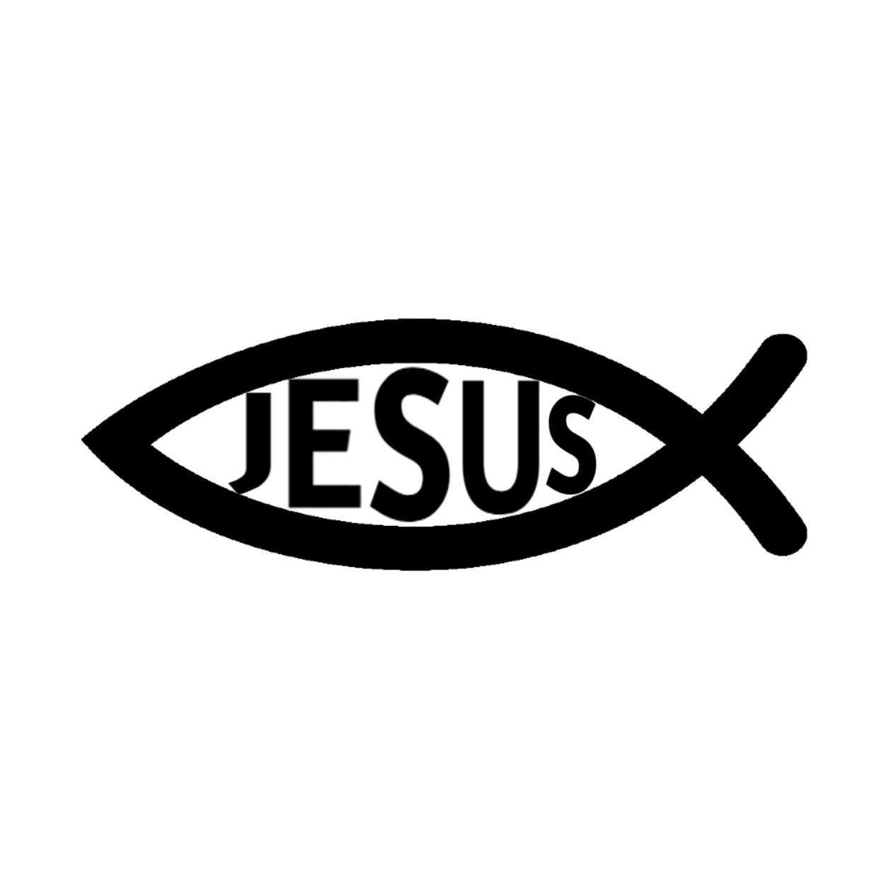 Jesus Fish - Hitch Cover Design