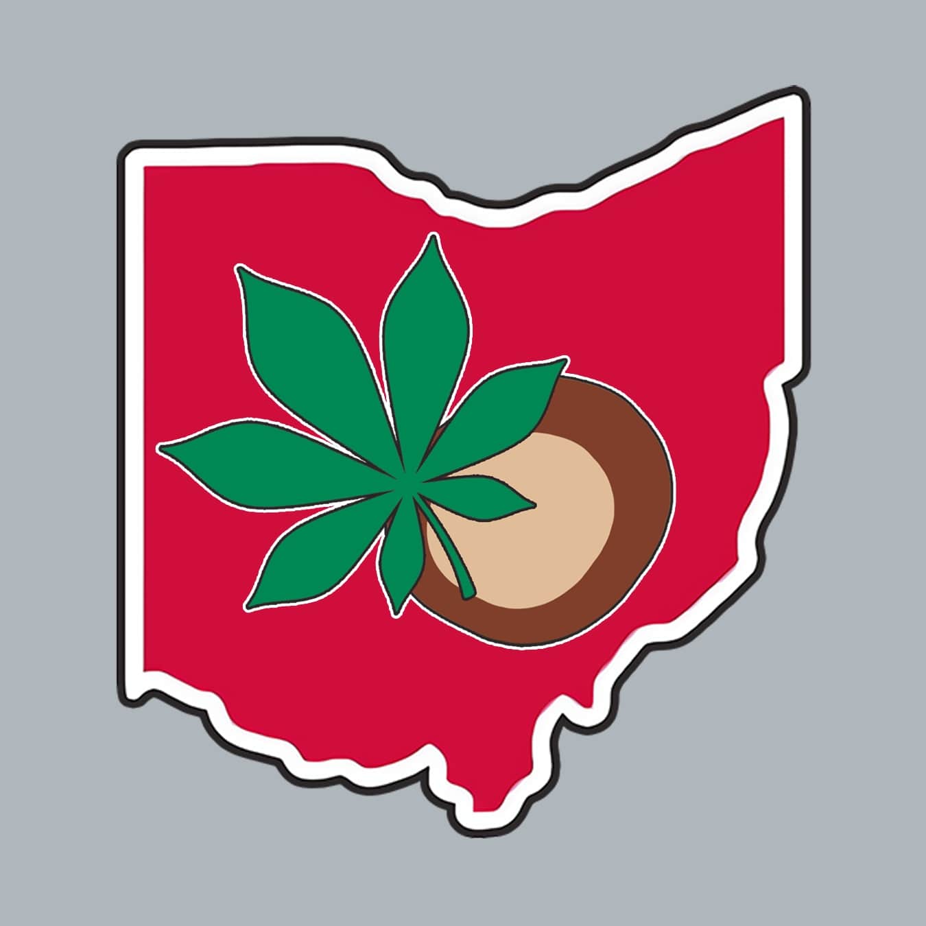 Ohio State with Buckeye