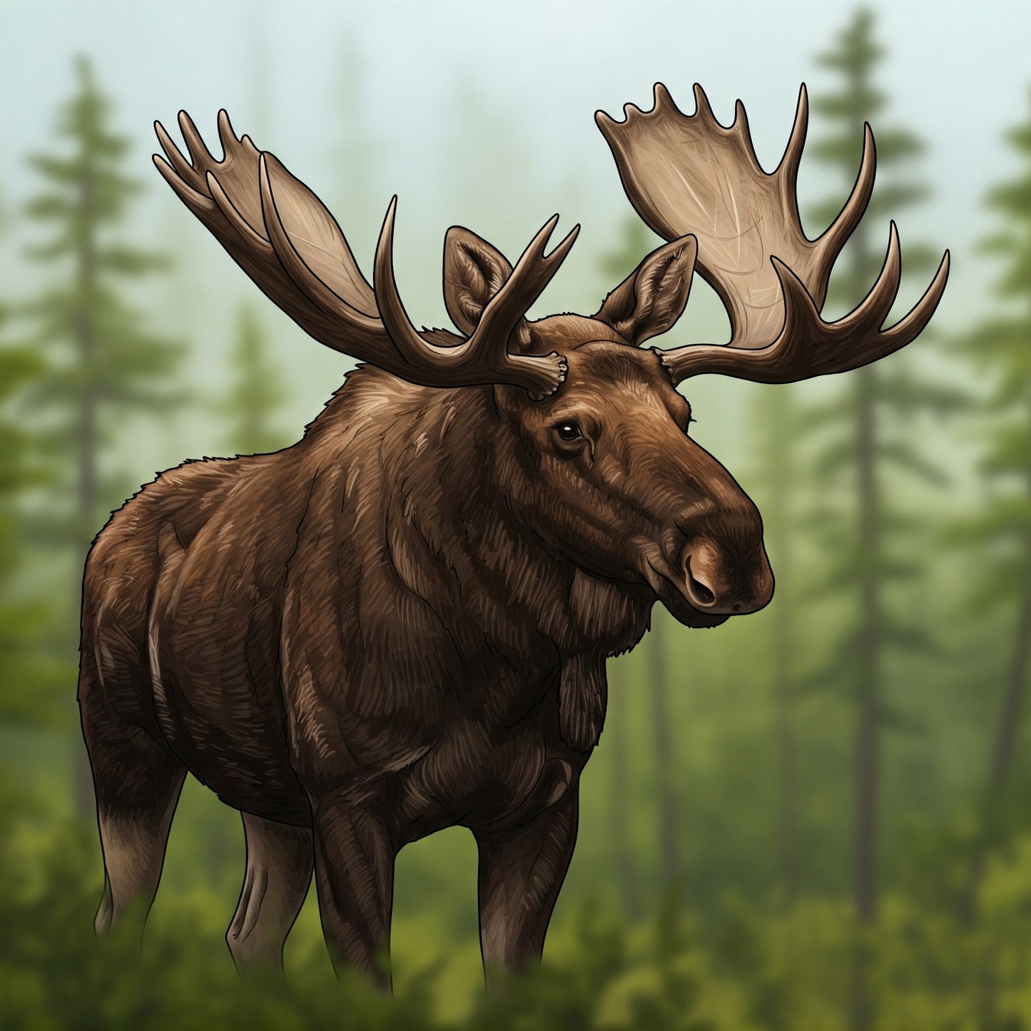 Wild Moose - Hitch Cover Design