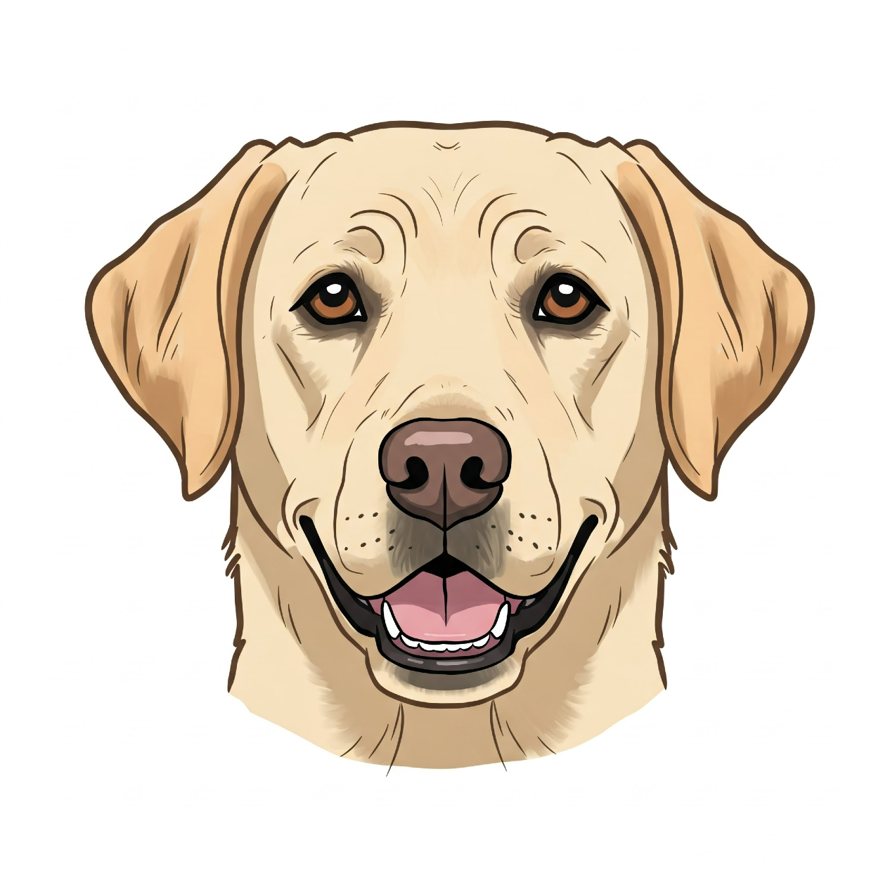 Yellow Lab - Hitch Cover Design