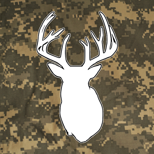 Buck Outline Camo - Hitch Cover Design