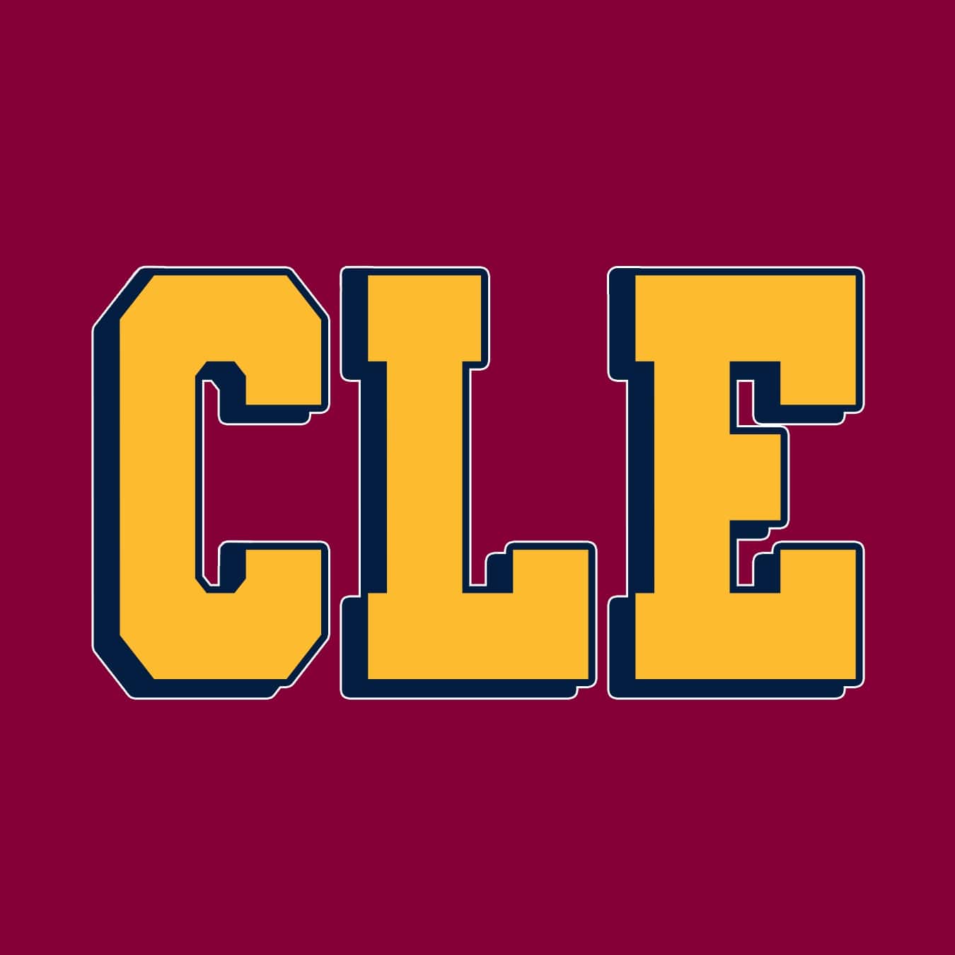 CLE Yellow Red Blue