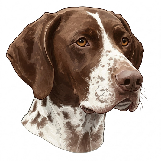 German Shorthaired Pointer - Hitch Cover Design