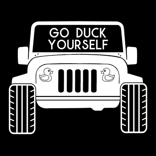 Go Duck Yourself - Hitch Cover Design