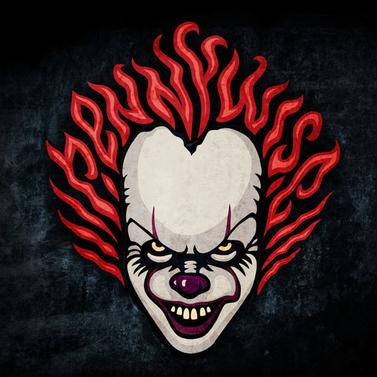 Halloween Clown - Hitch Cover Design