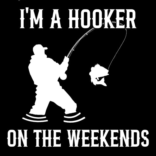 I'm a Hooker On The Weekends - Hitch Cover Design