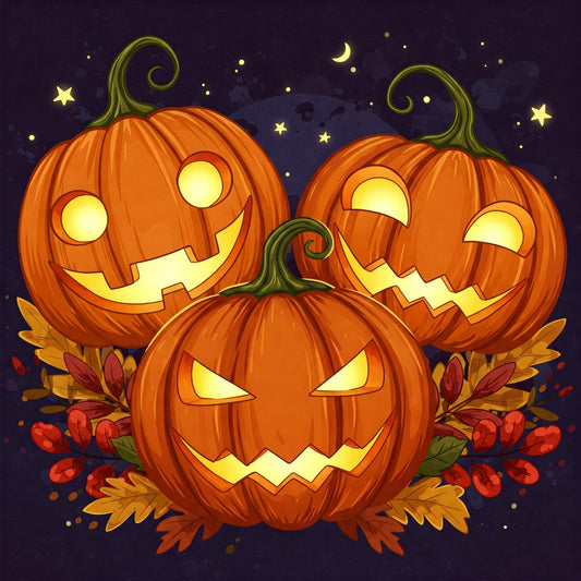 Jack-O-Lanterns - Hitch Cover Design