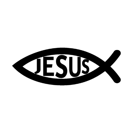 Jesus Fish - Hitch Cover Design