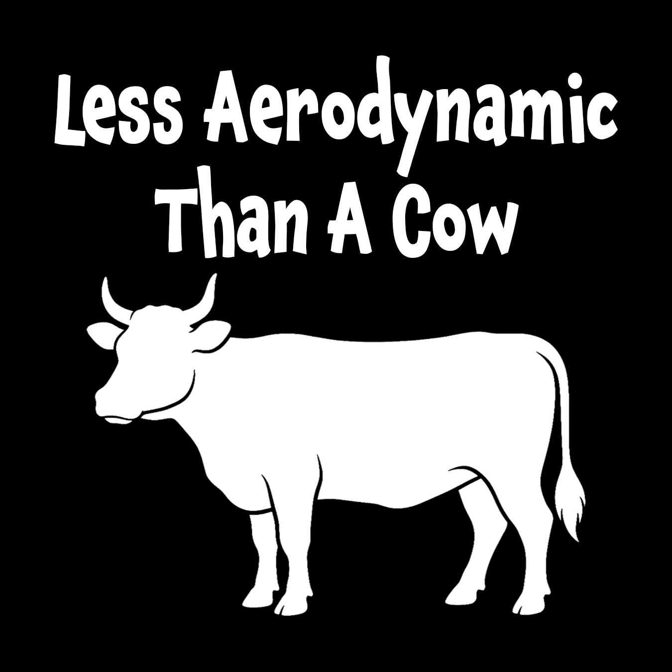Less Aerodynamic Than A Cow