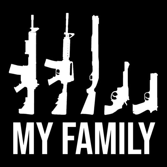 My Family (Guns) - Hitch Cover Design