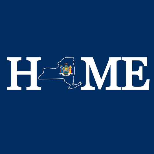 Home New York Flag - Hitch Cover Design (Copy)