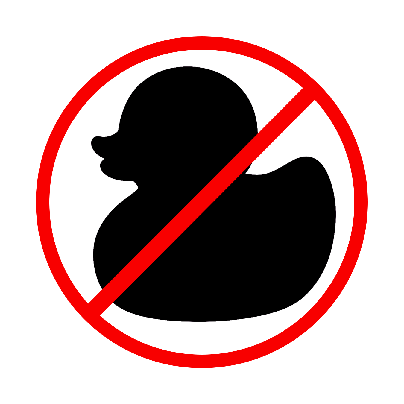 No Rubber Ducks