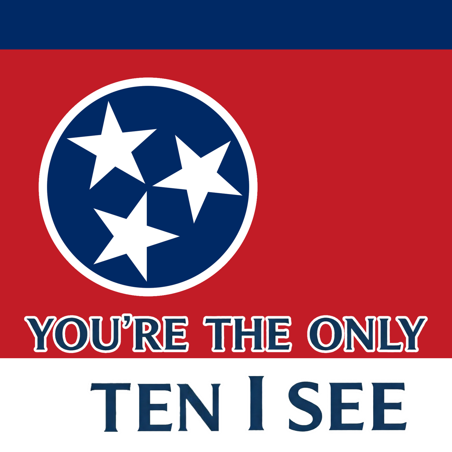 Only Ten I See - Hitch Cover Design