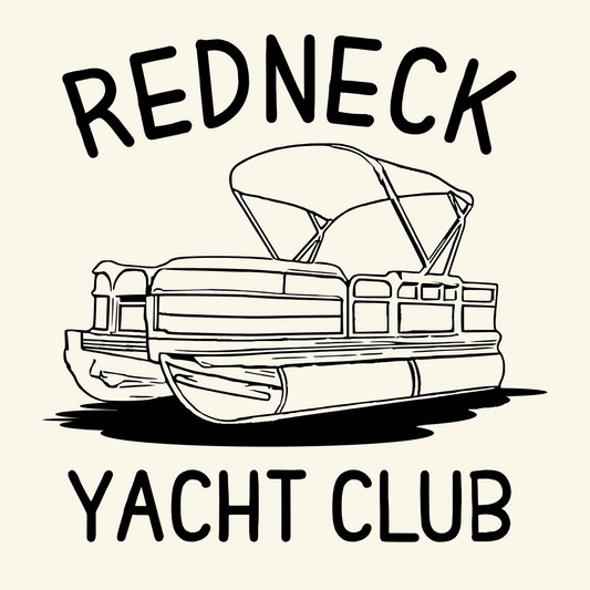 Redneck Yacht Club - Hitch Cover Design