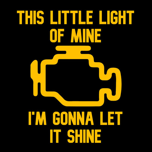 This Little Engine Light of Mine - Hitch Cover Design